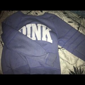 pink vs crew limited edition pullover sweatshirt!!